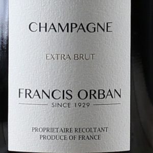 CHAMPAGNE FRANCIS ORBAN EXTRA BRUT