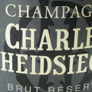 CHAMPAGNE CHARLES HEIDSIECK BRUT